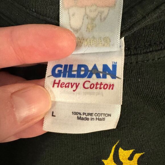 Snoopy Green T Shirt Christmas Lights Peanuts Gang Heavy Cotton Mens L Relaxed - Picture 14 of 15